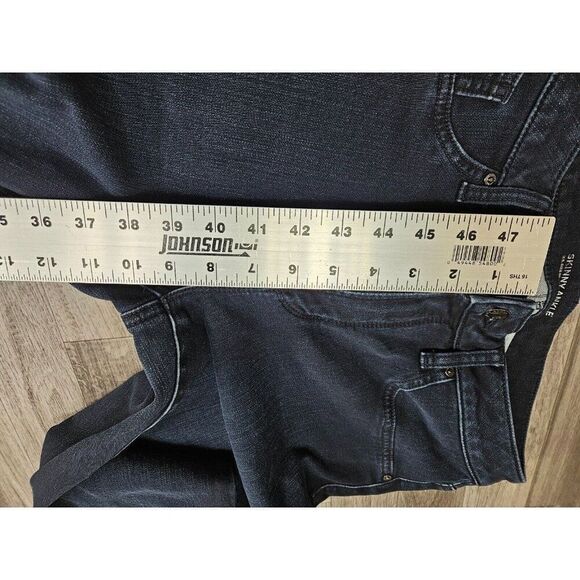 Chicos Womens Size 0.5R US 6R Skinny Ankle Denim Blue Jeans - Picture 10 of 11